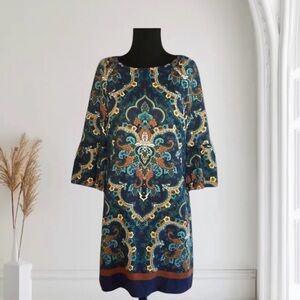 New York & Company Bell Sleeve Shift Dress